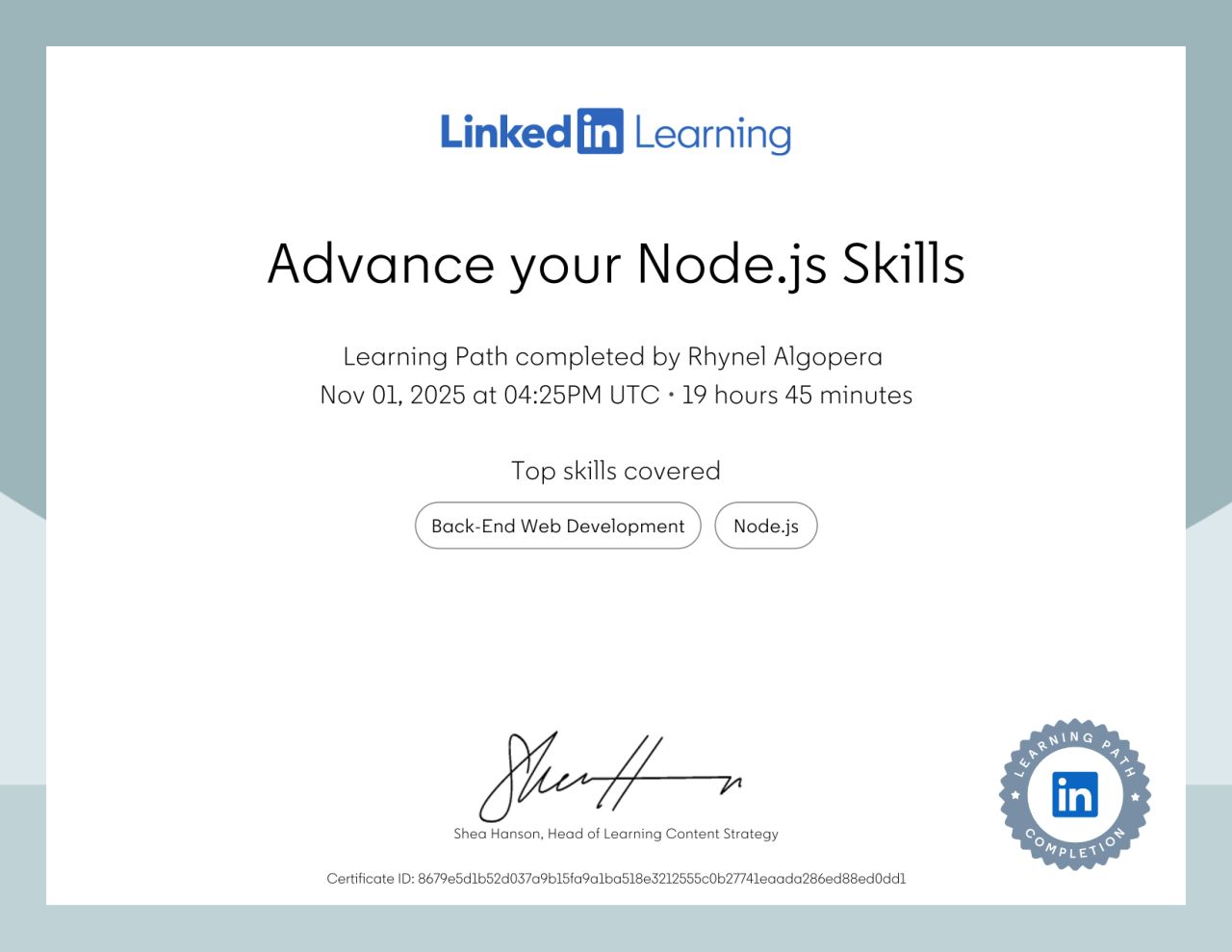 Advance your Node.js Skills